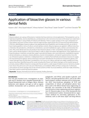 Biocompatibility of Bioactive Glass for Innovative Dental Applications!